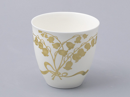 Чашка с блюдцем форма Оливия рисунок Нежный ландыш, арт. 81.31432.00.1