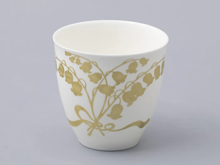 Чашка с блюдцем форма Оливия рисунок Нежный ландыш, арт. 81.31432.00.1, 