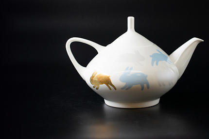 Сервиз чайный 13 предметов на 6 персон, Снежное утро, на форме Купольная, арт 61.20983.00.1