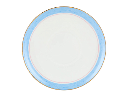 Подарочный набор чашек с блюдцем форма Ландыш рисунок Обруч и Булавы на 2 персоны арт. 81.28504.00.1