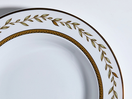 Тарелка глубокая 225 мм форма Европейская-2 рисунок Нефритовый фон арт. 80.85351.00.1