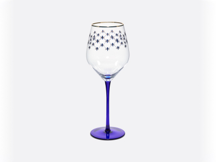 Набор (4 бокала для вина) 380 мл Кобальтовая сетка арт. 14.11001.07, 