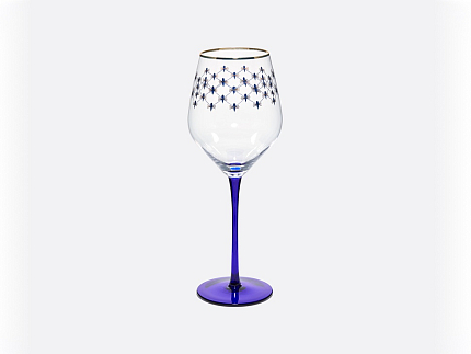 Набор (4 бокала для вина) 380 мл Кобальтовая сетка арт. 14.11001.07