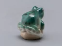Скульптура Лягушка прудовая бирюзовая арт. 82.63685.00.1, 