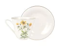 Чашка с блюдцем чайная форма Сад рисунок Лютик арт. 81.26758.00.1, 