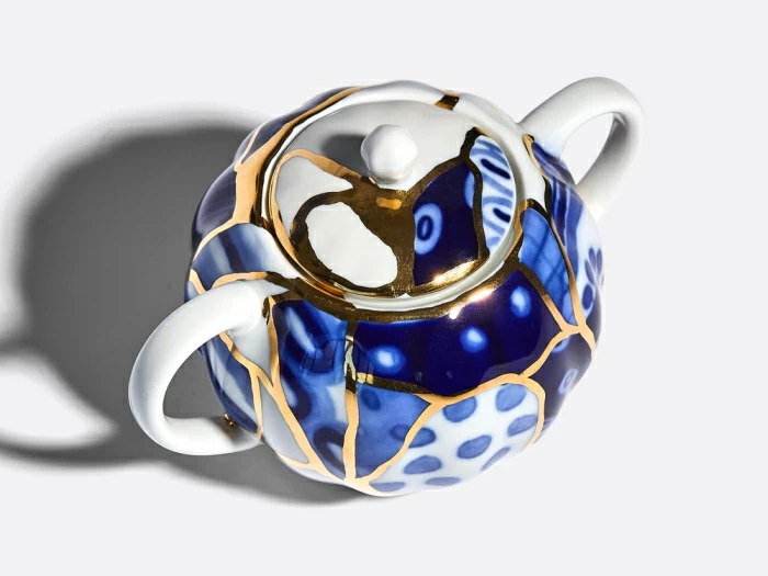 Сахарница форма Тюльпан рисунок Байкал, арт. 80.37276.00.1, 