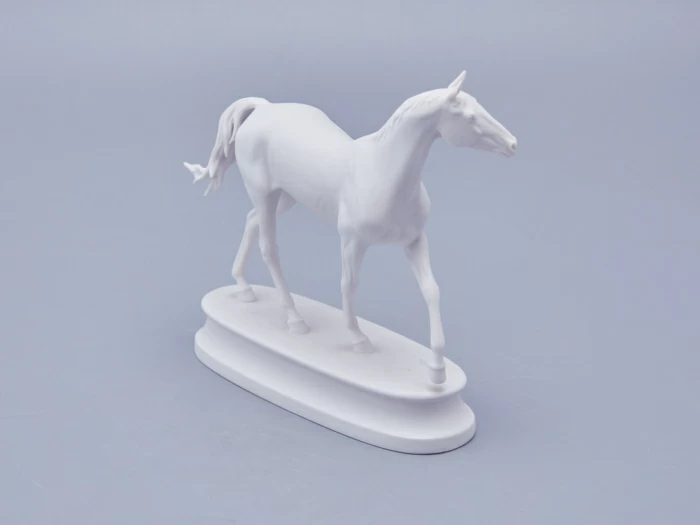 Скульптура в подарочной упаковке, форма Конь Ахалтекинский, рисунок Белый, арт. 81.18627.00.1, 