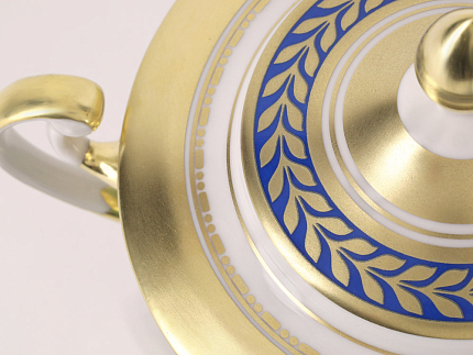 Сахарница форма Александрия рисунок Золотой 52 арт. 80.64723.00.1