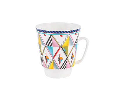 Чашка с блюдцем 165 мл форма Майская рисунок Движение 3, арт. 81.27332.00.1