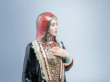 Скульптура Народности России малого размера, Башкирка, арт 82.99369.00.1, 