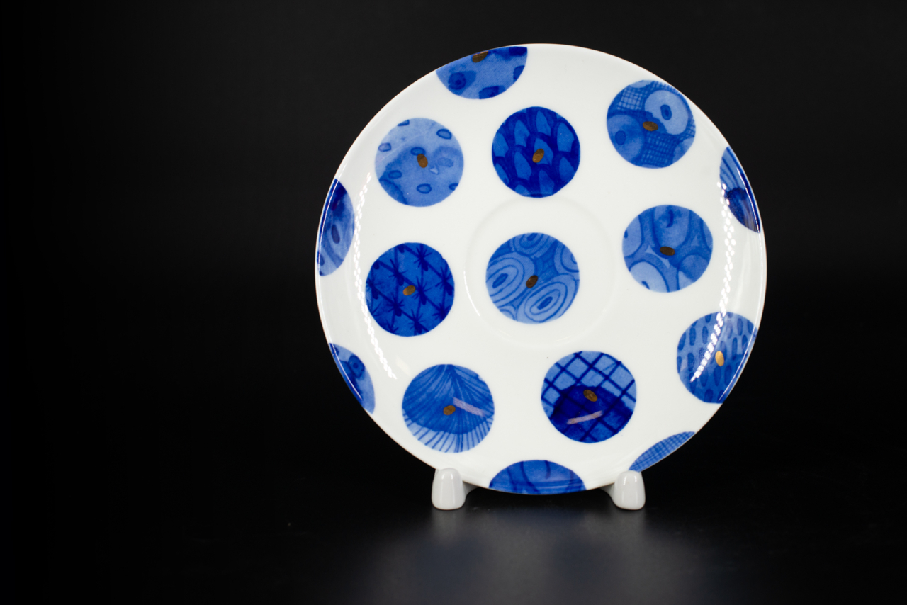 Чашка с блюдцем Мода, на форме Весенняя, арт 61.21006.00.1, 