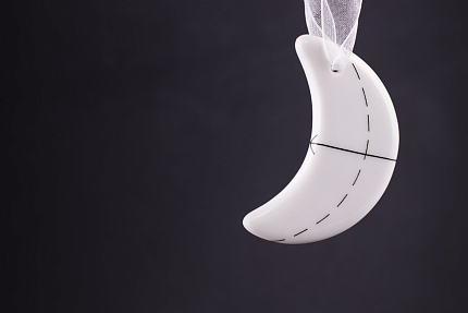 Елочная игрушка Месяц, Тайм, арт 60.16084.00.1