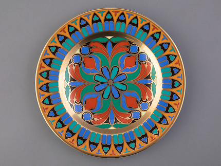 Тарелка декоративная 270 мм Европейская, в подарочной упаковке, рисунок Готическая 10 арт. 81.25590.00.1