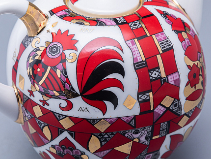 Чайник доливной Новгородский Красный конь 2450 мл арт. 80.00765.00.1