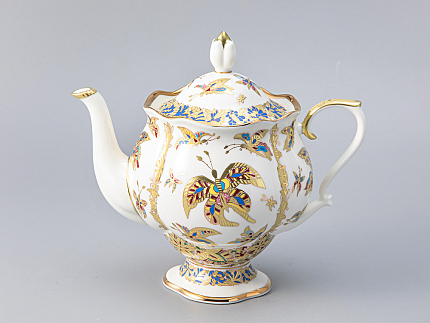 Сервиз кофейный форма Наташа рисунок Фантастические бабочки, 6 персон 20 предметов, арт. 81.20931.00.1