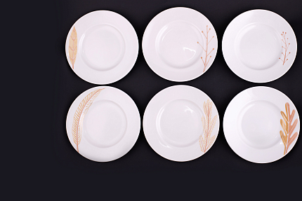 Сервиз чайный форма Молодежная, рисунок Сентябрь на 6 персон 20 предметов, арт 61.21023.00.1