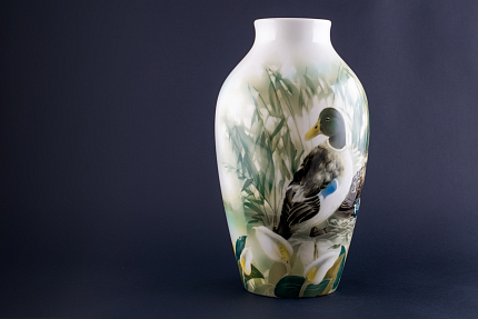 Ваза Полдень на форме Ламповая, арт 80.36220.00.1