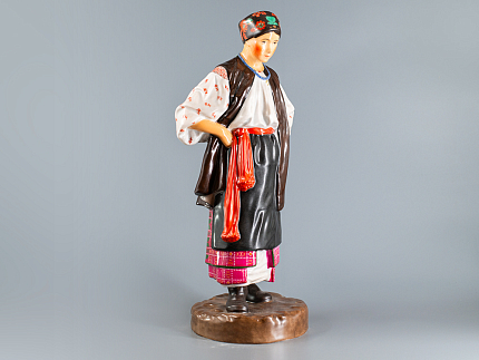 Скульптура Народности России Малороссиянка арт. 82.69842.00.1