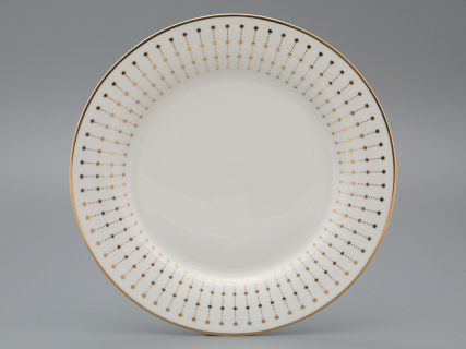 Тарелка плоская 270 мм, форма Стандартная, рисунок Азур золотой, артикул 80.49793.00.1, 