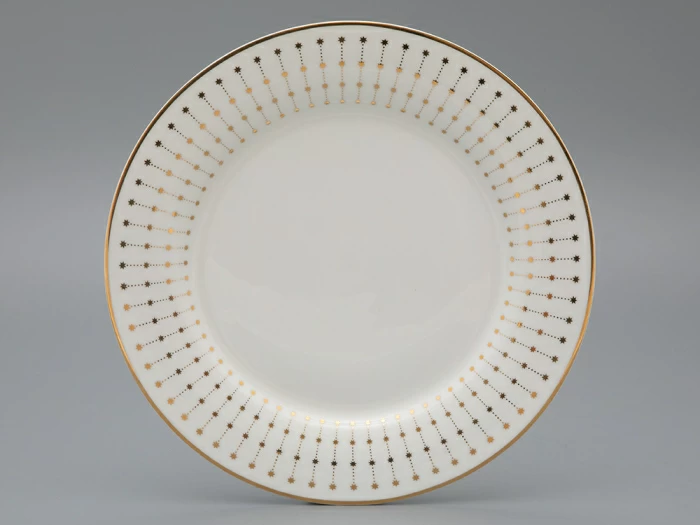 Тарелка плоская 270 мм, форма Стандартная, рисунок Азур золотой, артикул 80.49793.00.1, 