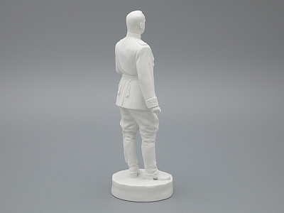 Скульптура Маршал Жуков Г.К., в подарочной упаковке, Белый бисквит, арт. 81.33453.00.1