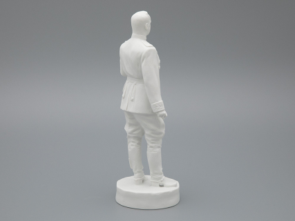 Скульптура Маршал Жуков Г.К., в подарочной упаковке, Белый бисквит, арт. 81.33453.00.1, 