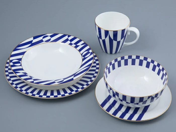 Салатник 160 мм Восточная рисунок Да и нет Синий арт. 80.44735.00.1, 