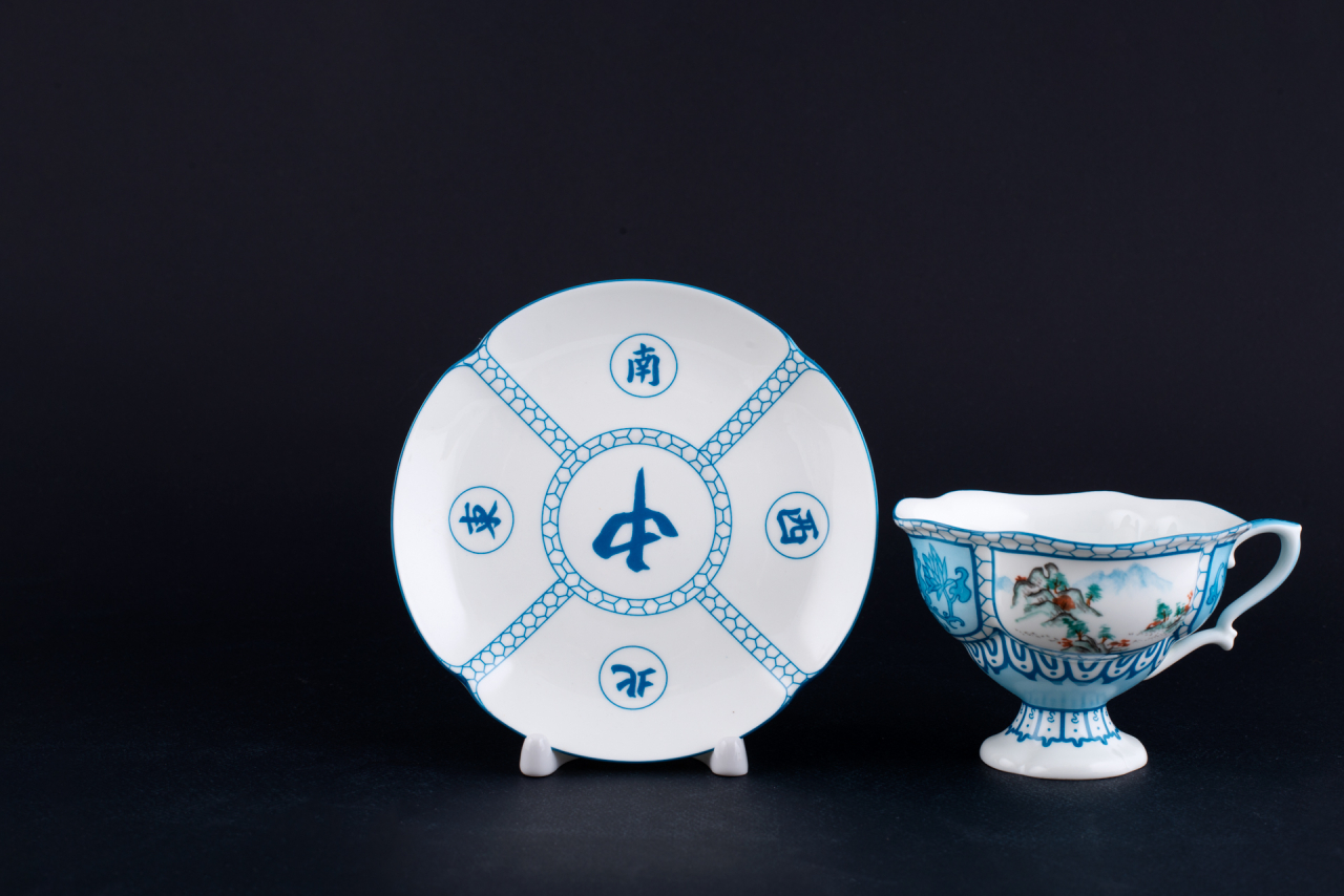 Сервиз чайный Горы и воды на форме Наташа арт 81.19889.00.1, 