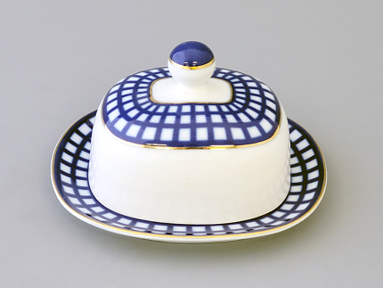 Масленка Прямоугольная Кобальтовая клетка арт. 80.04425.00.1