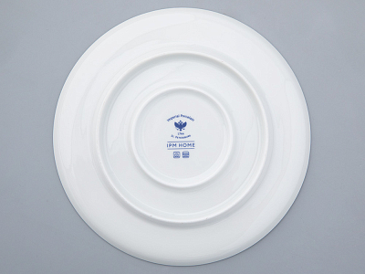 Чашка с блюдцем чайная форма Колокол рисунок Балтийский берег 3, арт. 81.31864.00.1