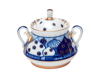 Сахарница форма Лучистая рисунок Перезвоны арт. 80.01804.00.1