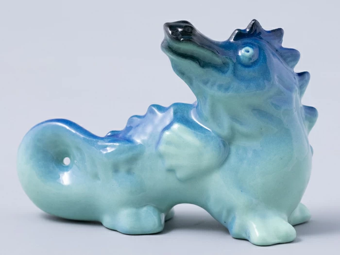 Скульптура Дракон №2 голубой Радость арт. 82.44945.00.1, 