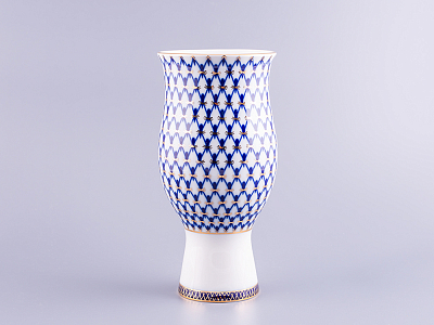 Ваза Цветок Кобальтовая сетка арт. 80.74815.00.1