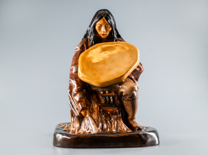 Скульптура Народности России Тунгусский шаман арт. 82.78567.00.1, 