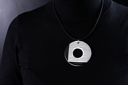 Подвеска Кольцо, рисунок Time, арт 60.15840.00.1