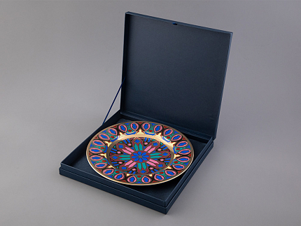 Тарелка декоративная 270 мм Европейская, в подарочной упаковке, рисунок Готическая 11 арт. 81.25631.00.1