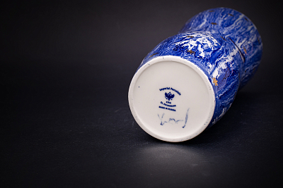 Ваза Зимний лес, форма Ева, арт 45.09082.00.1