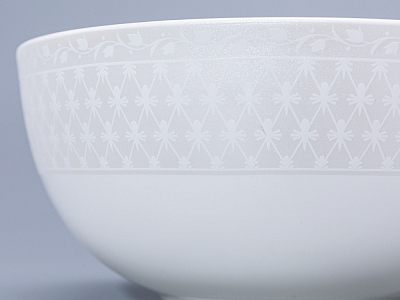 Салатник 195 мм, форма Восточная, рисунок Жемчужная сетка, арт. 80.02959.00.1