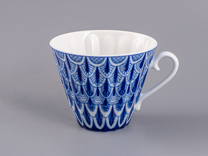 Чашка с блюдцем чайная форма Лучистая рисунок Ажур, арт. 81.28662.00.1