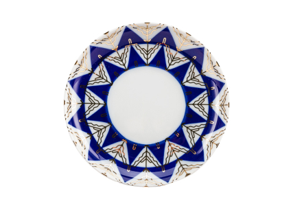 Бокал с блюдцем форма Ленинградский рисунок Калевала, арт. 81.27207.00.1, 