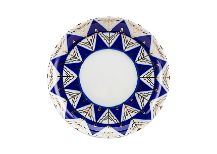 Бокал с блюдцем форма Ленинградский рисунок Калевала, арт. 81.27207.00.1