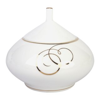 Сахарница Купольная "Золотые завитки" 300 мл арт.  80.65649.00.1, 