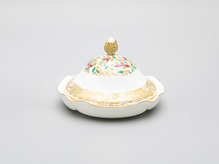 Чайник заварочный форма Наташа, рисунок Розовые цветы, арт 80.04865.00.1