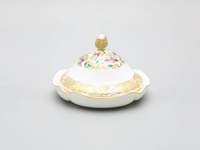 Чайник заварочный форма Наташа, рисунок Розовые цветы, арт 80.04865.00.1, 