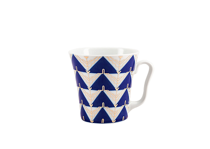 Бокал с блюдцем форма Ленинградский рисунок Калевала, арт. 81.27207.00.1