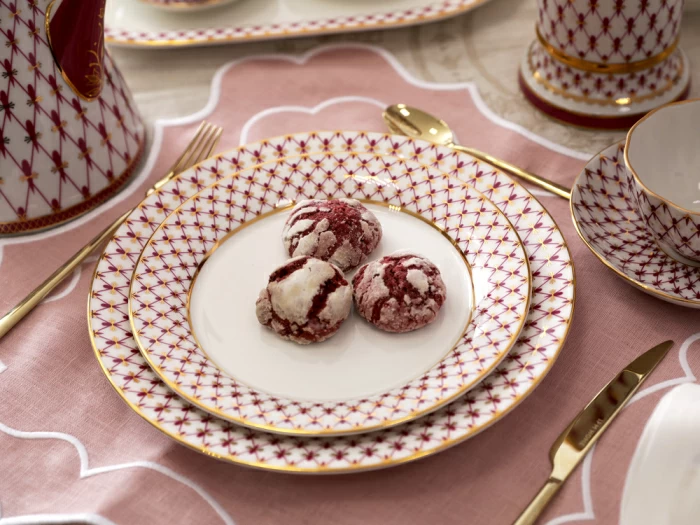 Тарелка 200 мм, форма Европейская, рисунок Сетка-Блюз 2, арт. 80.87556.00.1, 