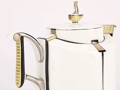 Сервиз чайный форма Ковчег рисунок Ковчег, 6 персоны 15 предметов, арт. 81.15333.01.1