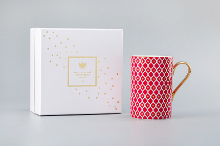 Подарочный набор 400 мл форма Идиллия рисунок "Скарлетт" 2 арт. 81.30117.00.1