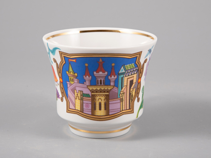 Сервиз чайный форма Банкетная рисунок Чудоград 6 персон 14 предметов арт. 81.29156.00.1, 