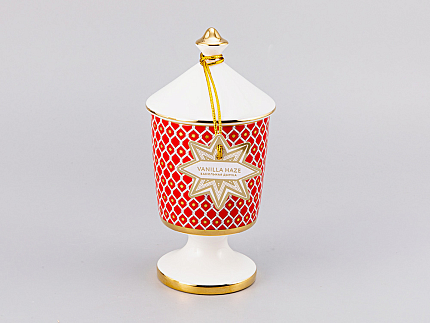 Подарочный Набор Свеча ароматическая рисунок Скарлетт 2 аромат Ванильная дымка, арт. 81.30078.00.1